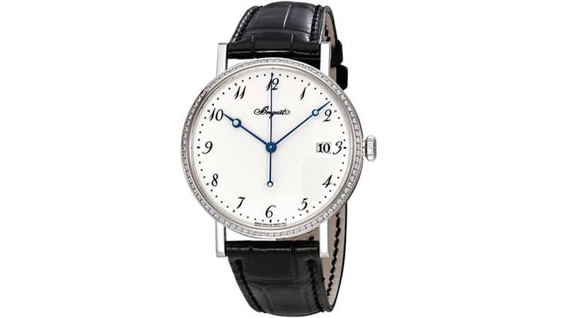 Breguet Classique Automatic White Dial Leather Men's Watch