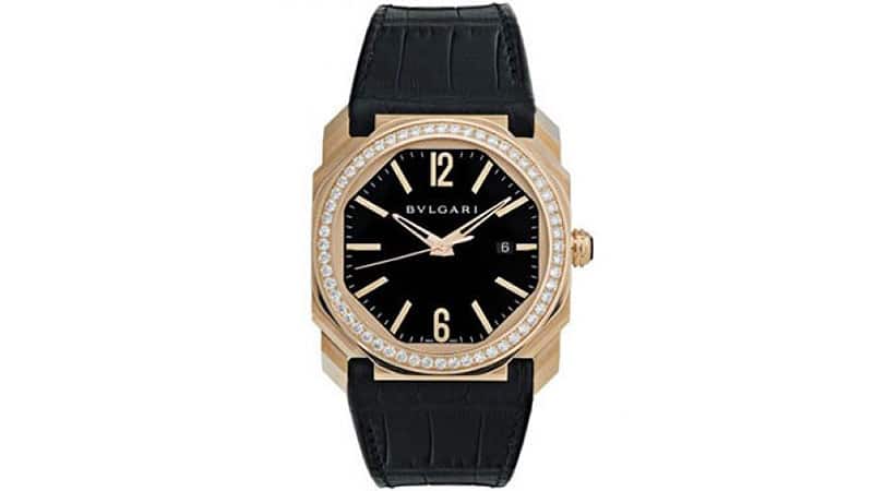 Bvlgari Octo 18K Rose Gold Diamond Automatic Men's Watch
