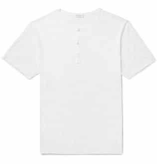 Cotton Henley T-Shirt