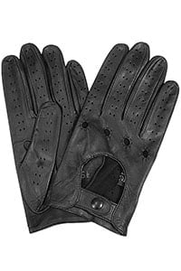 FORZIERI Black Driving Gloves