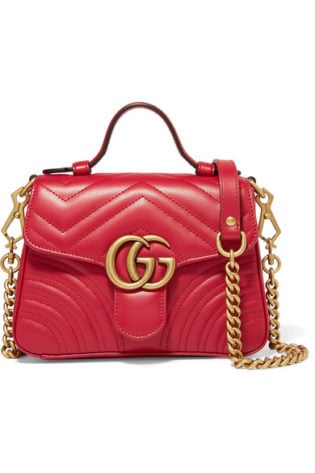 Gucci Marmont Mini Quilted Leather Shoulder Bag