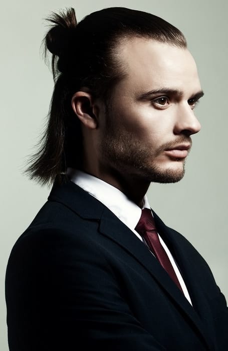 Half-Up hairstyles for men
