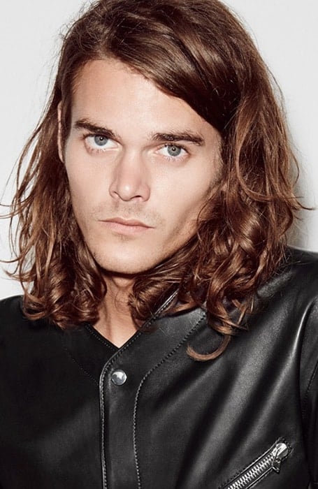 Long Hair with Part men's hairstyles