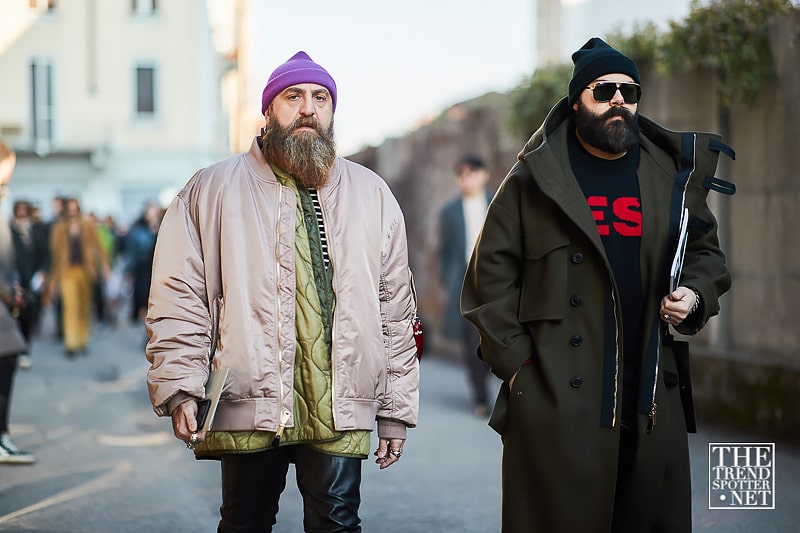 Milan Men's Fashion Week AW 2018 Street Style