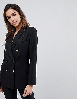 Missguided Longline Tailored Blazer