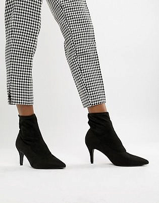 New Look Heeled Sock Boots