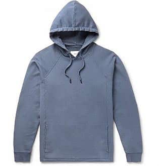 Rivet Loopback Cotton-Jersey Hoodie