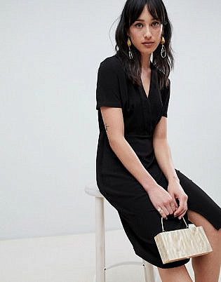 Unique 21 Tailored Wrap Dress