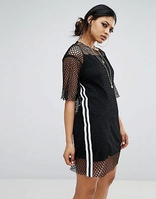 net t shirt dress