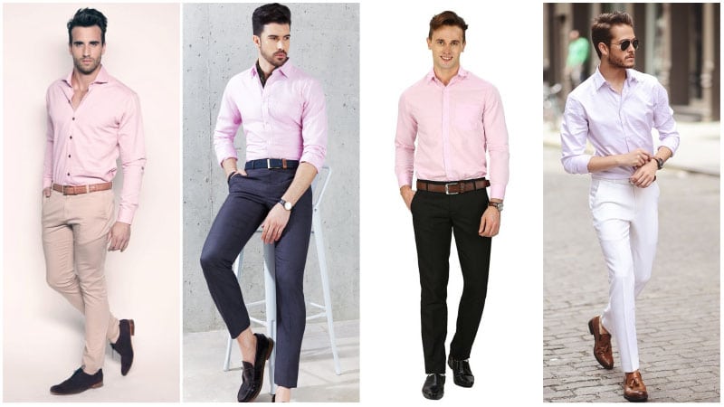 How to Wear a Pink Shirt with Style 