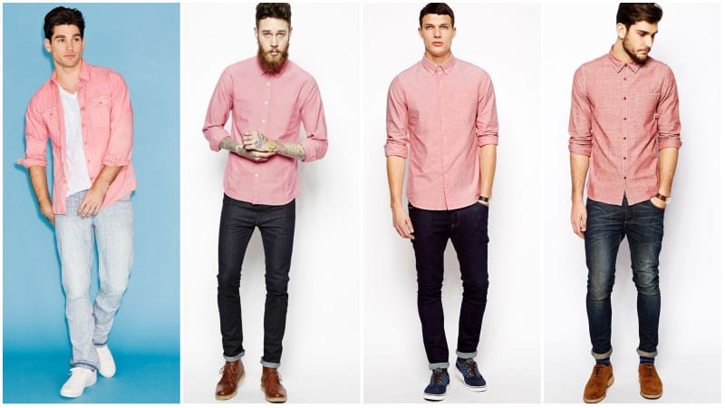 What to Wear With a Pink Shirt  Lookastic