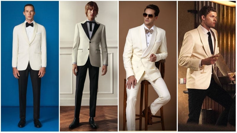 Cream Dinner Jacket