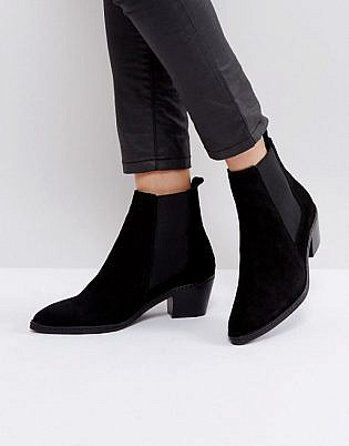 H by Hudson Leather Ankle Boots