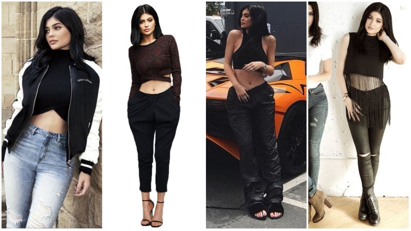 Kylie Jenner Style Crop Tops
