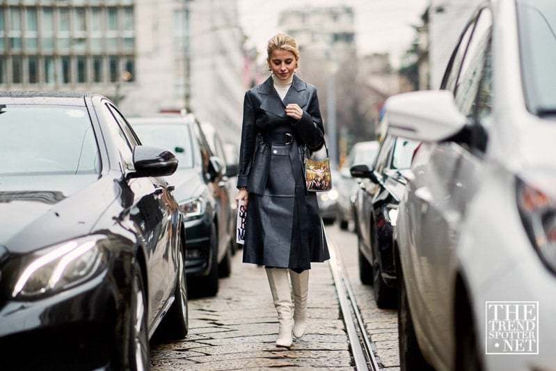 Milan Fashion Week Aw 2018 Street Style Women 100