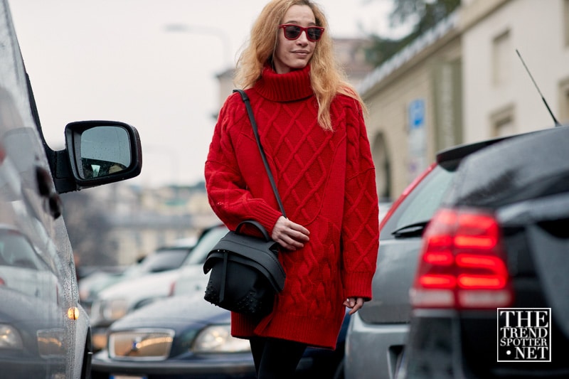 Milan Fashion Week Aw 2018 Street Style Women 114