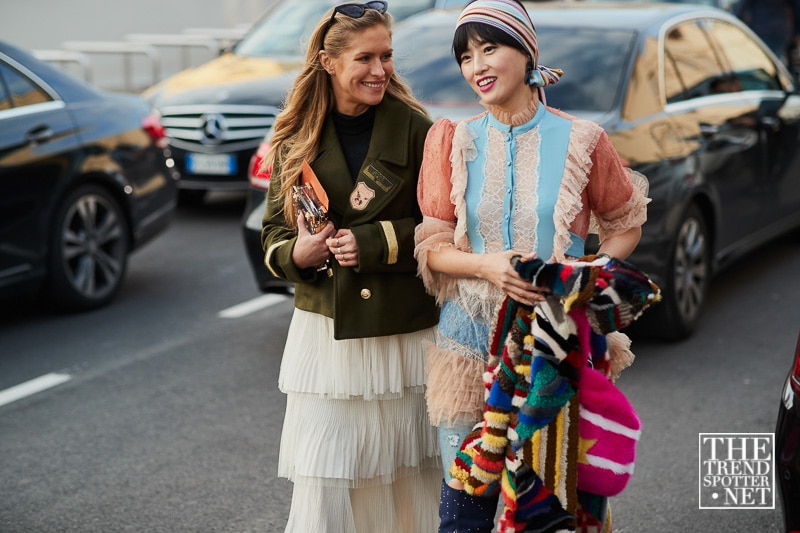 Milan Fashion Week Aw 2018 Street Style Women 127