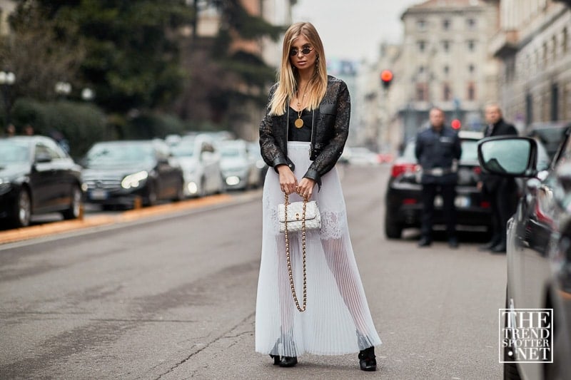 Milan Fashion Week Aw 2018 Street Style Women 140