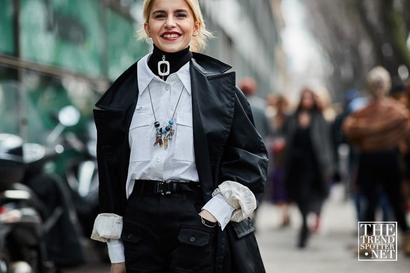 Milan Fashion Week Aw 2018 Street Style Women 147