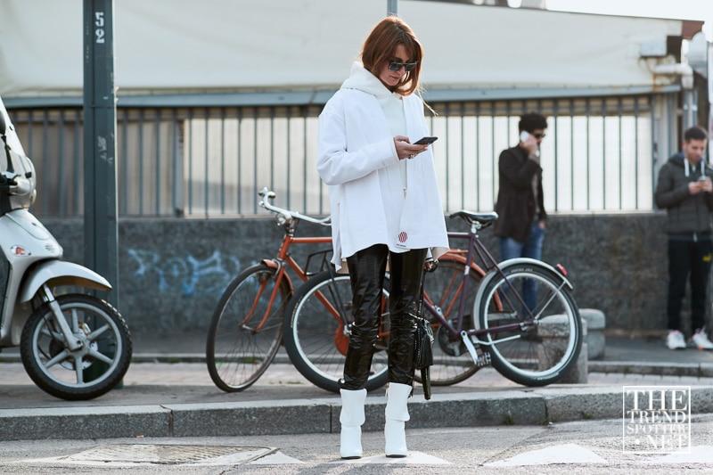 Milan Fashion Week Aw 2018 Street Style Women 16