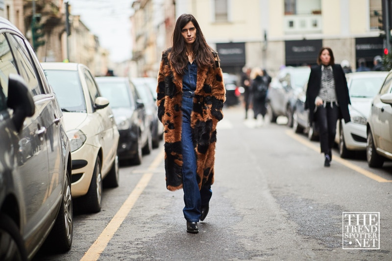 Milan Fashion Week Aw 2018 Street Style Women 166