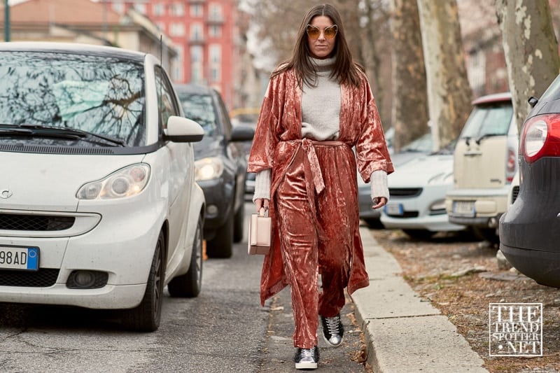 Milan Fashion Week Aw 2018 Street Style Women 178