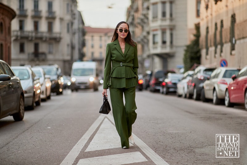 Milan Fashion Week Aw 2018 Street Style Women 23