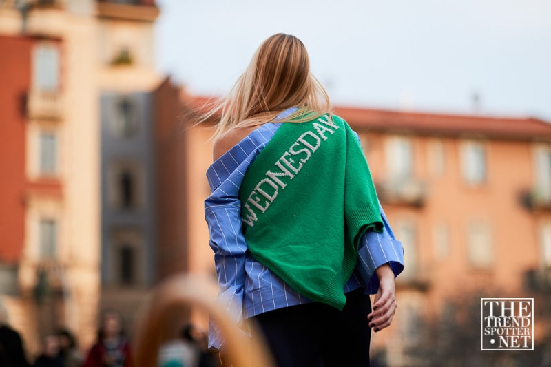 Milan Fashion Week Aw 2018 Street Style Women 24
