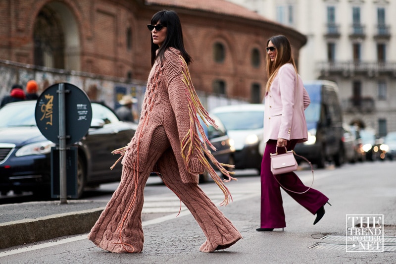 Milan Fashion Week Aw 2018 Street Style Women 27
