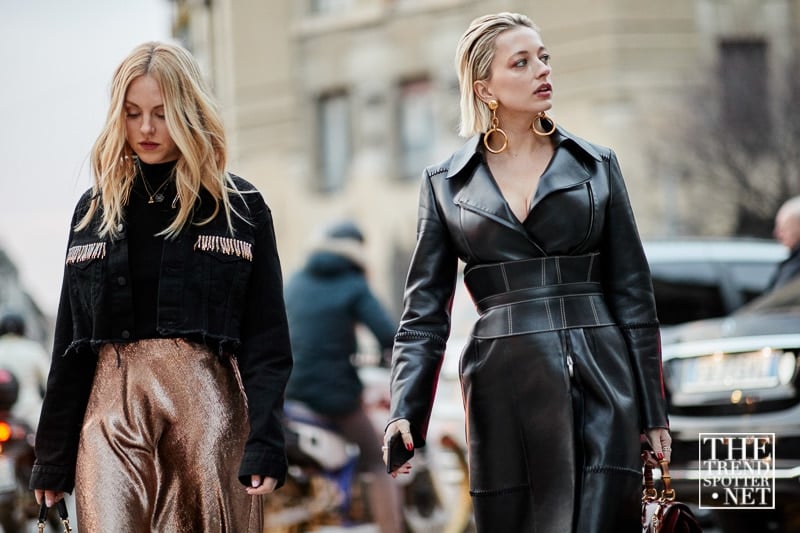 Milan Fashion Week Aw 2018 Street Style Women 34