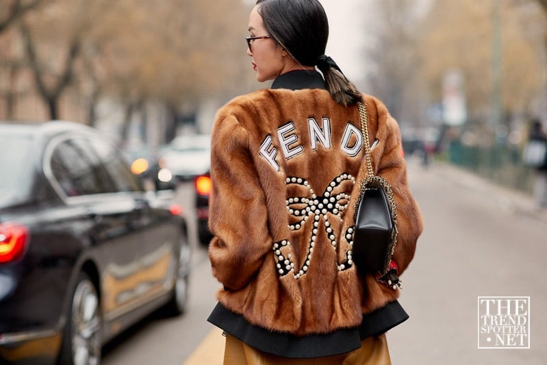 Milan Fashion Week Aw 2018 Street Style Women 52