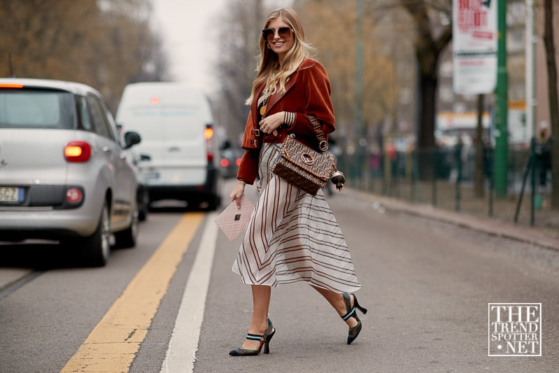 Milan Fashion Week Aw 2018 Street Style Women 55