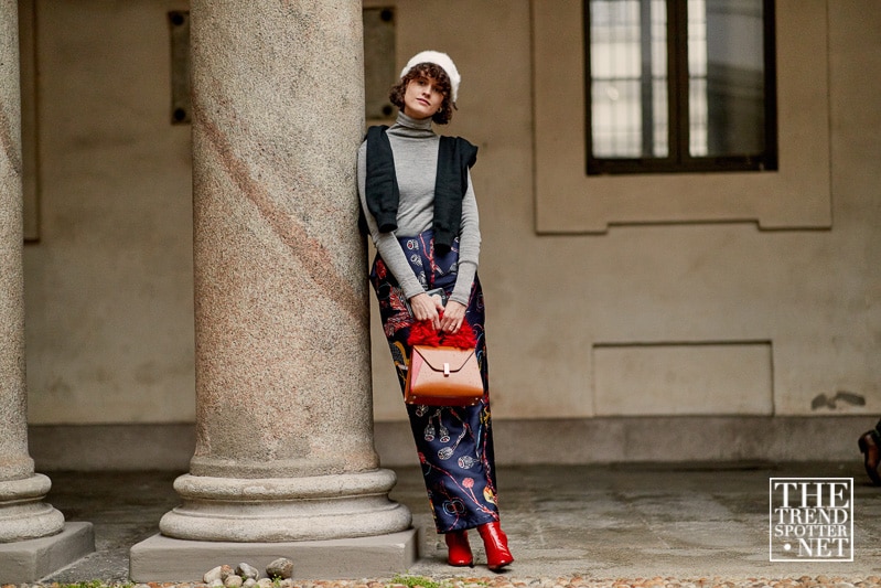 Milan Fashion Week Aw 2018 Street Style Women 67