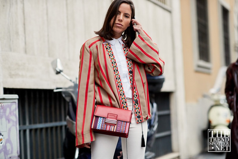 Milan Fashion Week Aw 2018 Street Style Women 86