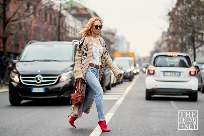 Milan Fashion Week Aw 2018 Street Style Women 87