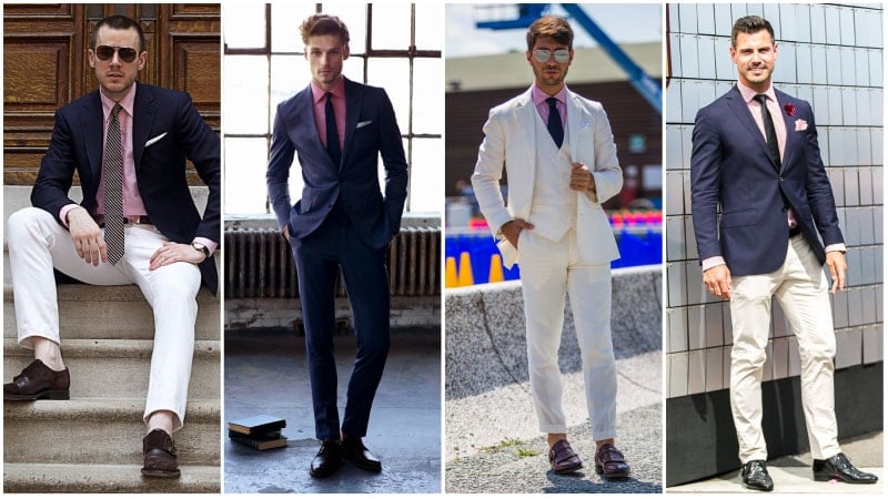 pink formal attire for men