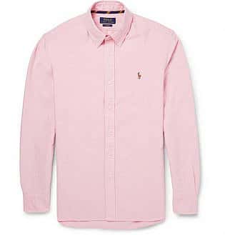 Slim-Fit Button-Down Collar Cotton Oxford Shirt