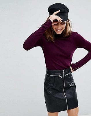 Stradivarius Classic Turtle Neck Top