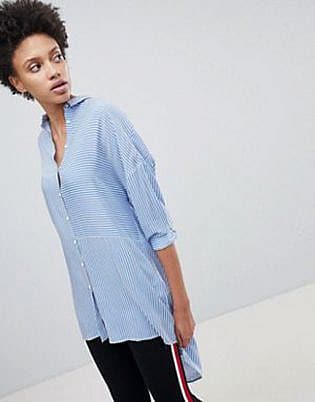 Stradivarius Oversized Stripe Shirt