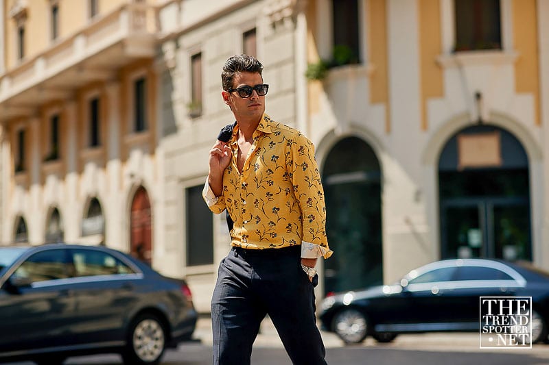 Street Style Milan Menswear Fashion Week Ss19 14