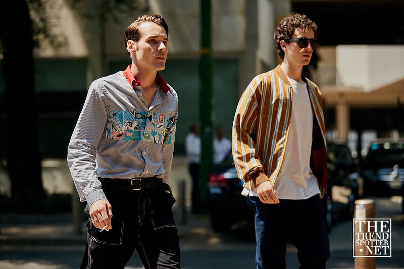 Street Style Milan Menswear Fashion Week Ss19 16