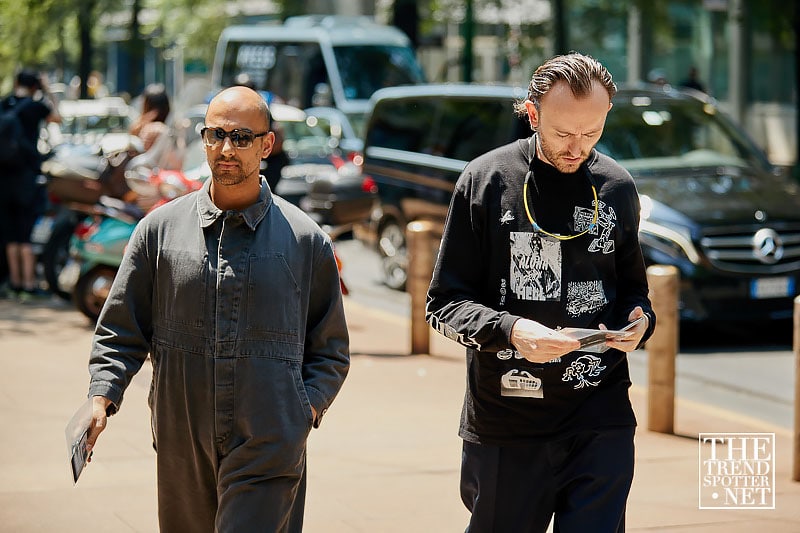 Street Style Milan Menswear Fashion Week Ss19 19