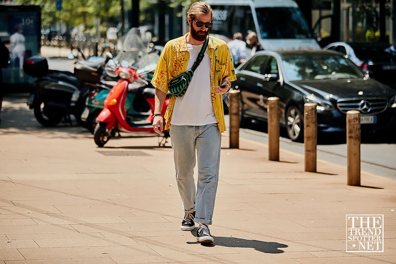 Street Style Milan Menswear Fashion Week Ss19 20