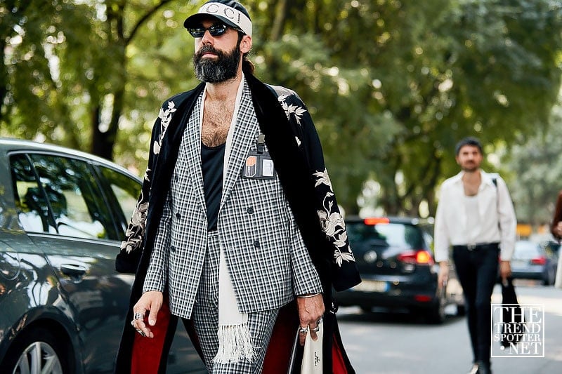 Street Style Milan Menswear Fashion Week Ss19 23