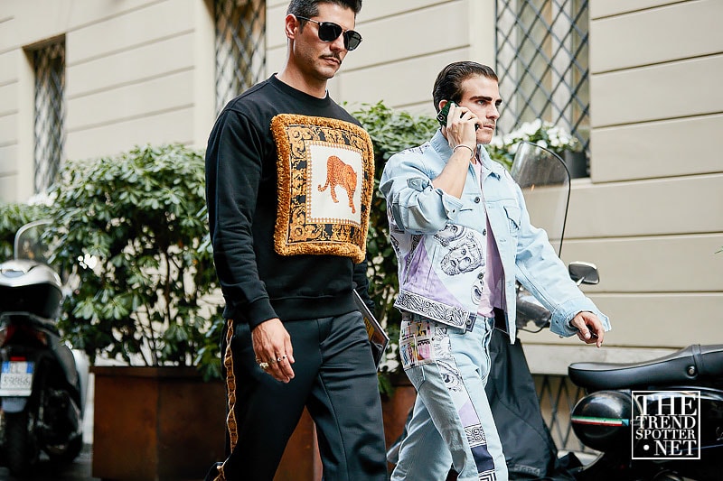 Street Style Milan Menswear Fashion Week Ss19 33