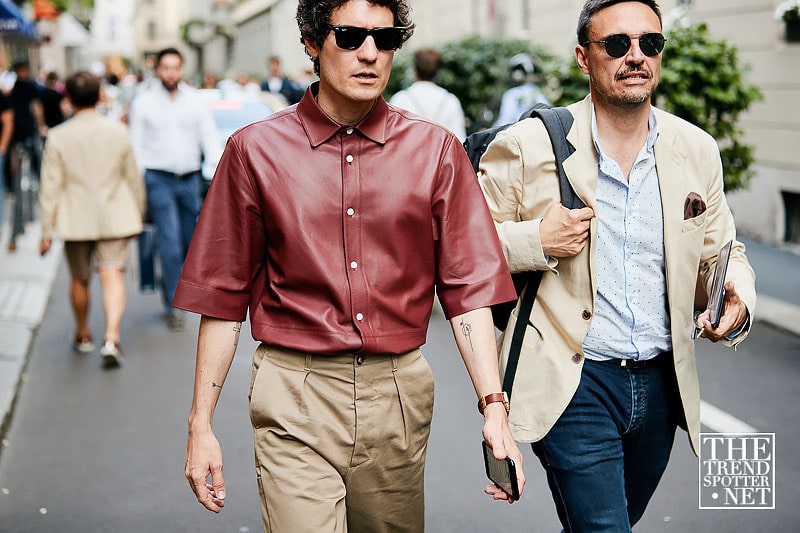 Street Style Milan Menswear Fashion Week Ss19 34