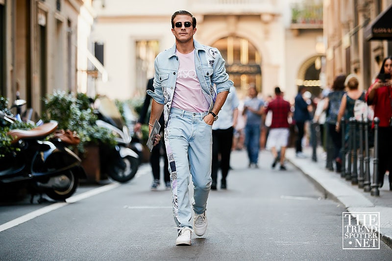 Street Style Milan Menswear Fashion Week Ss19 38