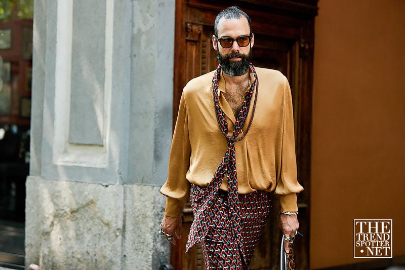 Street Style Milan Menswear Fashion Week Ss19 62