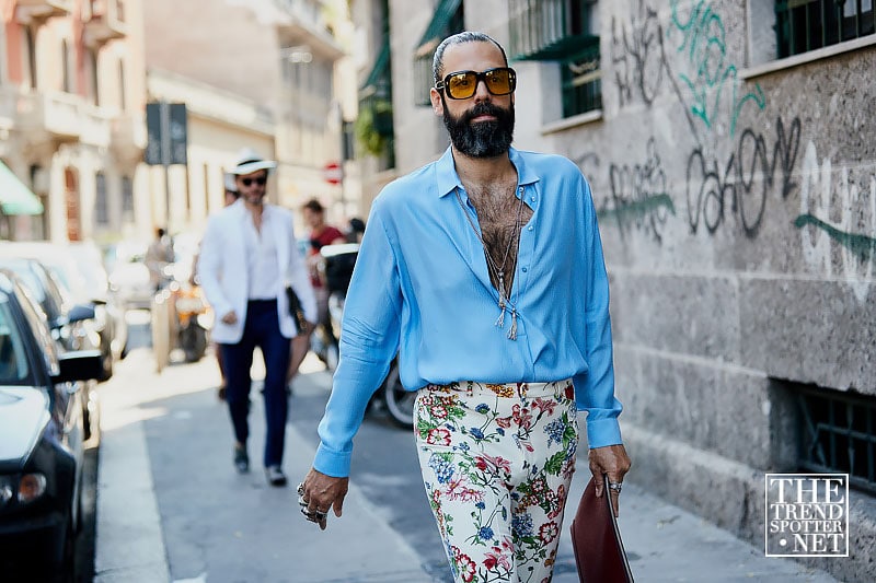 Street Style Milan Menswear Fashion Week Ss19 71