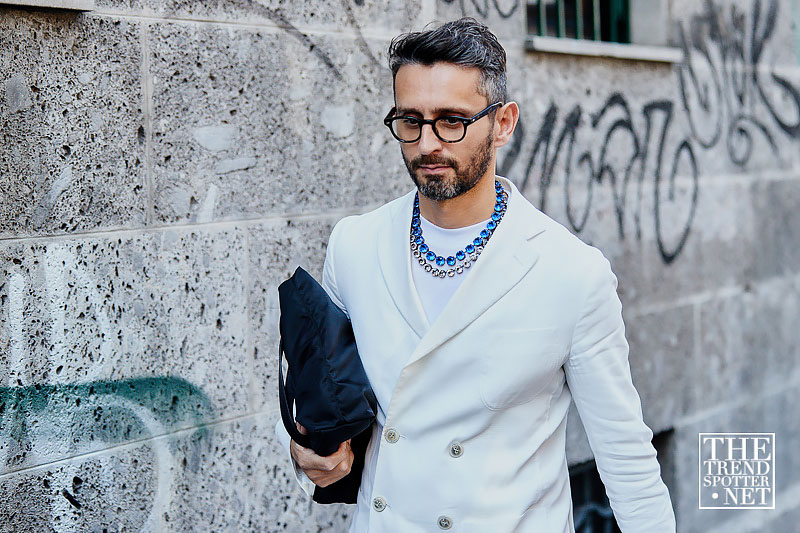 Street Style Milan Menswear Fashion Week Ss19 74